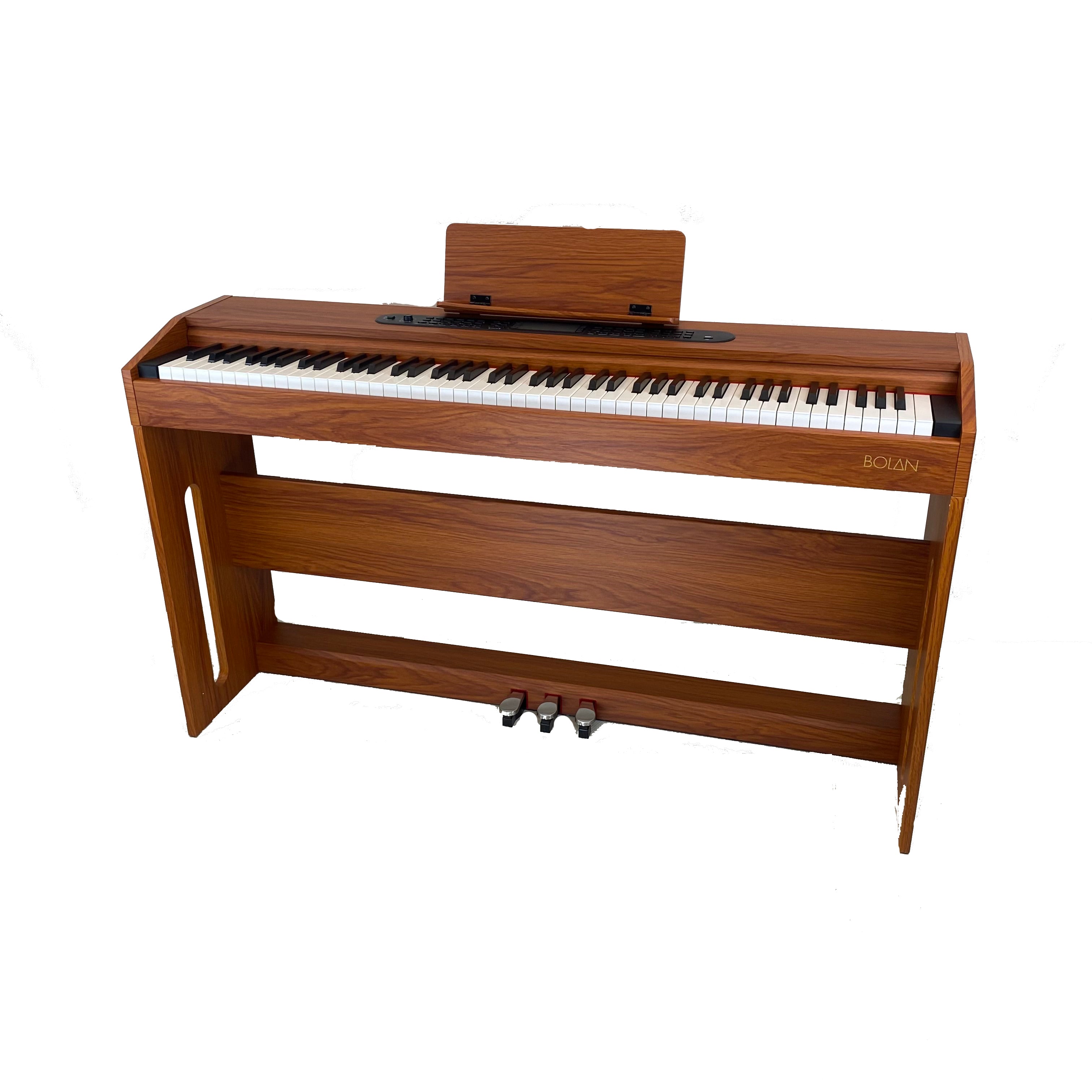 Bolan CP-1 digitale piano, bruin