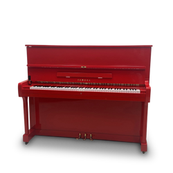 Yamaha U1D piano, rood (1966)