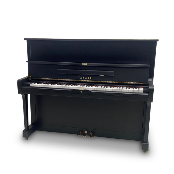 Yamaha U1H piano, mat zwart (1980)