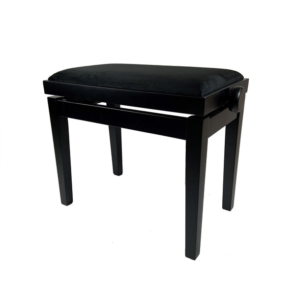 Pianobank Hidrau BG-27, zwart mat