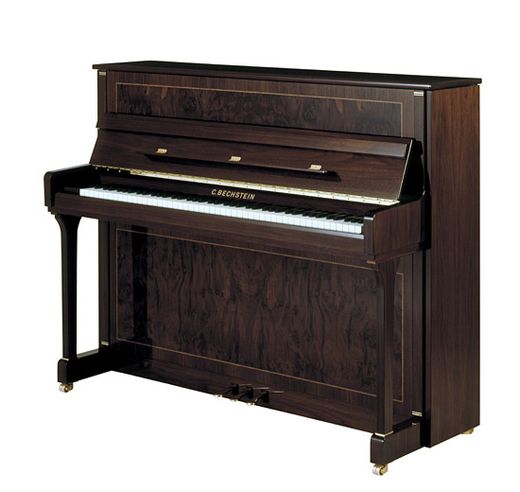 C. Bechstein R4 Contur piano, mahonie inlay