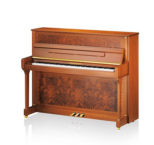 C. Bechstein R4 Contur piano, noten inlay