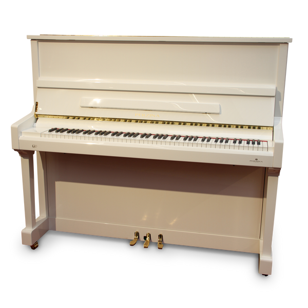Perzina UP-129 piano, wit